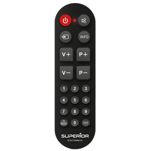 Superior Daljinski upravljač za LG/Sam./Sony/Pan. smart TV prijemnike - RC Ready4