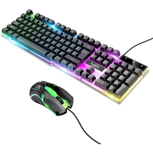 hoco. tipkovnica+miš, gaming set, RGB osvjetljenje, USB - GM11 slika 3