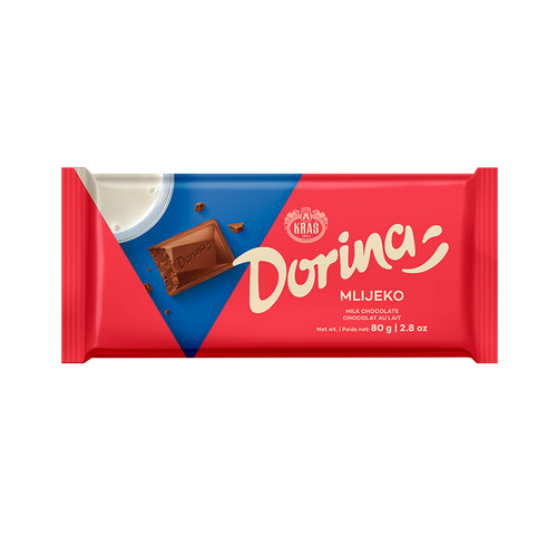 Kraš Dorina mliječna 80 g  slika 1