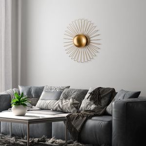 Zidna Lampa Kaya - 15236 - L, boje: Zlato
