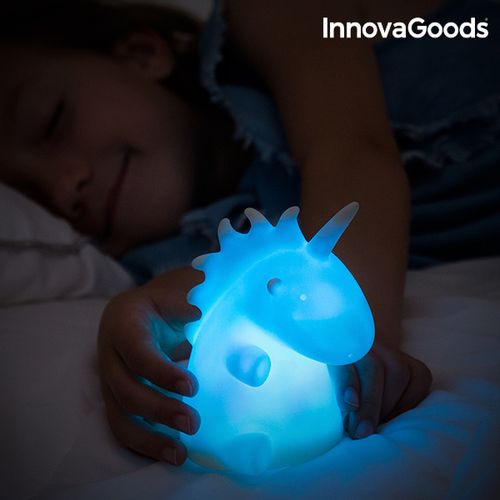 Višebojna Svjetiljka Jednorog LEDicorn InnovaGoods slika 1