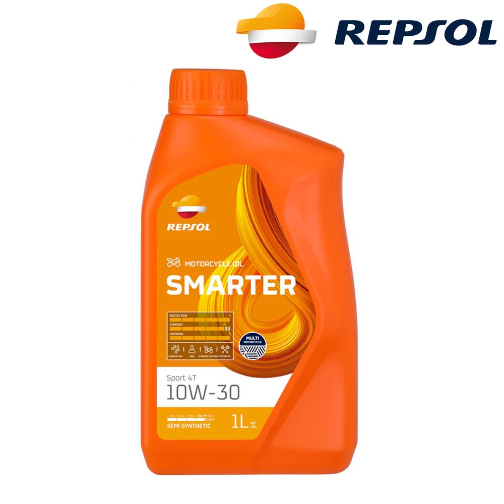 Motorno ulje - ulje za motore Repsol Smarter Sport 4T 10W30 1l RPP2065LHC slika 1