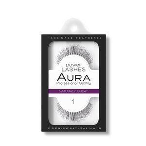 Veštačke trepavice POWER LASHES 01 Naturaly Great