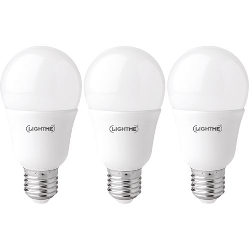 LightMe LM85918 LED Energetska učinkovitost 2021 F (A - G) E27 oblik kruške 11 W = 75 W toplo bijela (Ø x D) 60 mm x 117 mm  3 St. slika 3