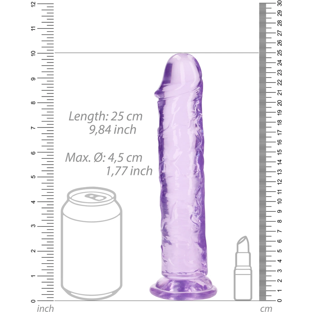 RealRock by Shots ravni realistični dildo s vakuumskom čašicom - 9'' / 23 slika 6