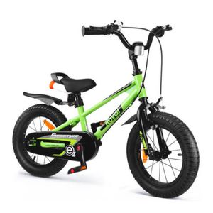RoyalBaby Freestyle 2u1 dječji bicikl 14" zeleni