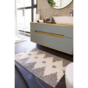 Mistic - Grey Grey Bathmat Set (2 Pieces)