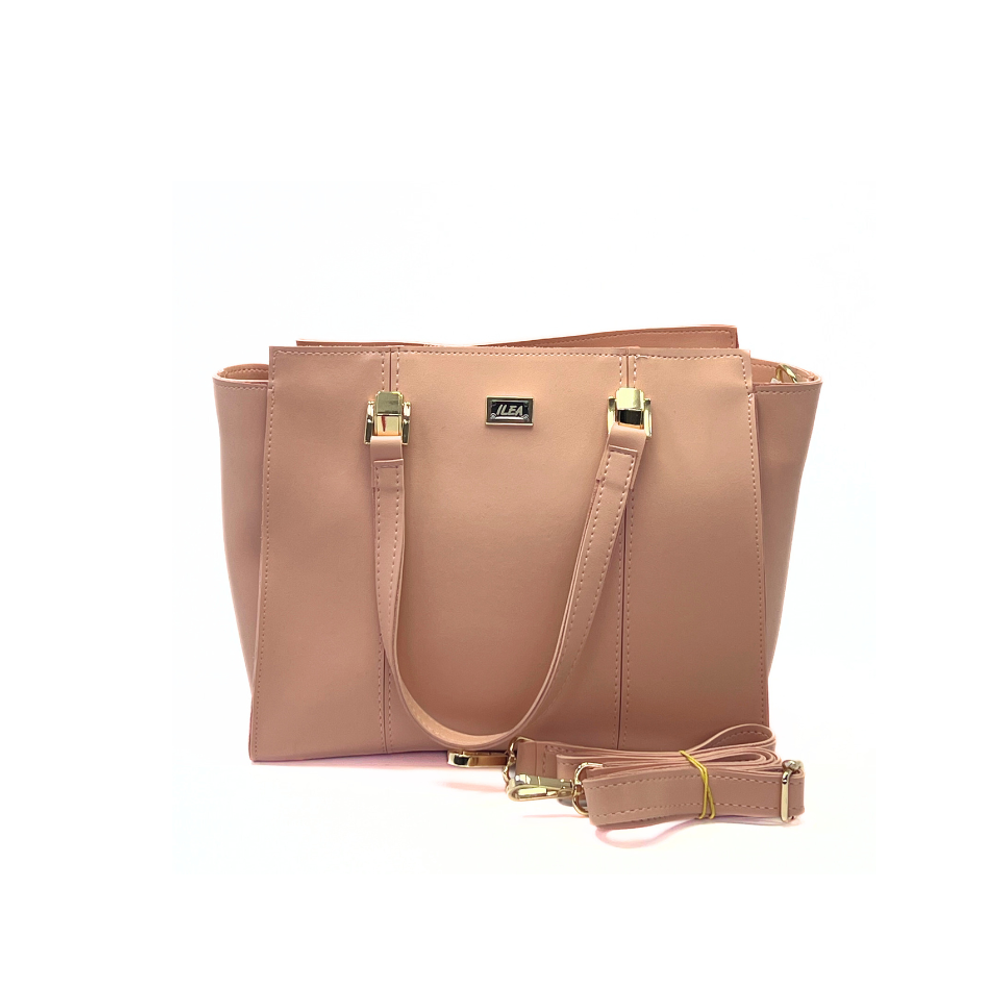 ILEA Ženska torba Lora 33x23cm, Puder roza slika 1