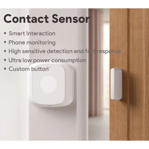 ZIGBEE-DOOR SENSOR-RSH-DS10 Gembird Tuya novi stil WiFi dve verzije 2u1 pametni senzor za vrata slika 4