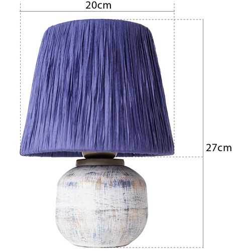 YL538 White
Blue Table Lamp slika 3