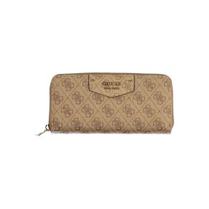 GUESS JEANS WOMEN'S WALLET BEIGE