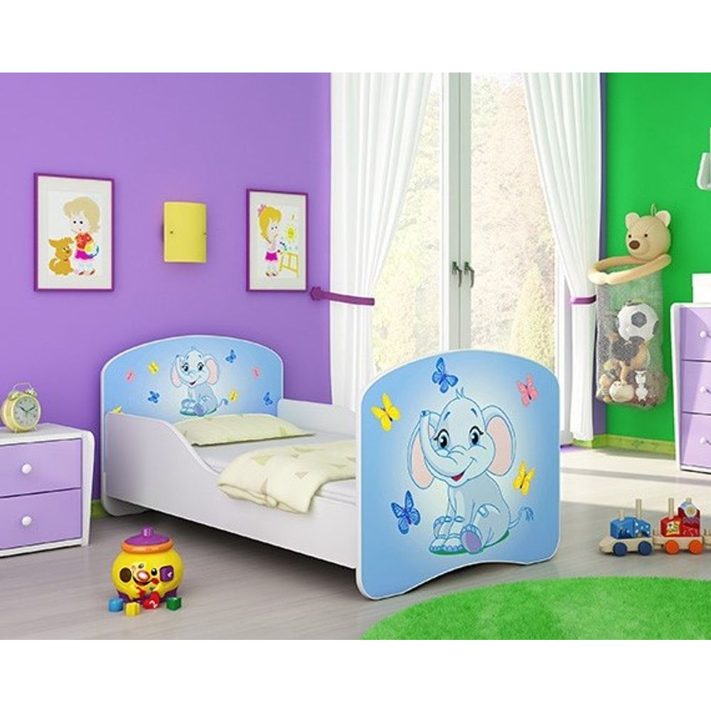 ACMA Dječiji krevet Acma I - 140x70cm - Dezen 26 slika 1