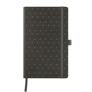 Castelli notes A6 karo Honeycomb, crno crveni