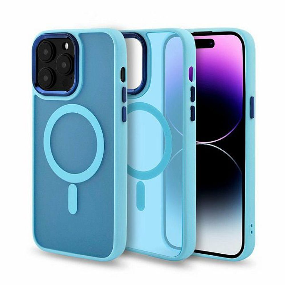 MM TPU IPHONE 15 PLUS - MAGSAFE ll blue slika 2
