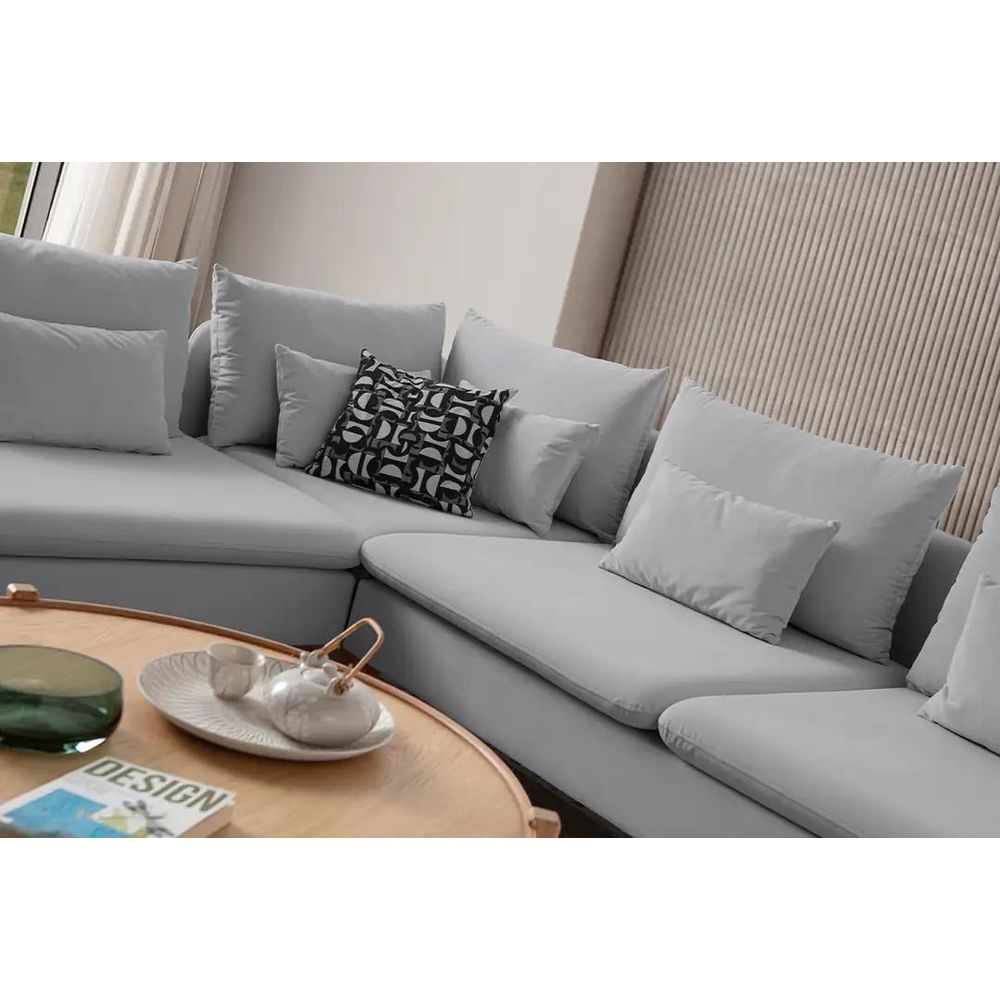 Ugaona Sofa Flexy L - siva slika 5