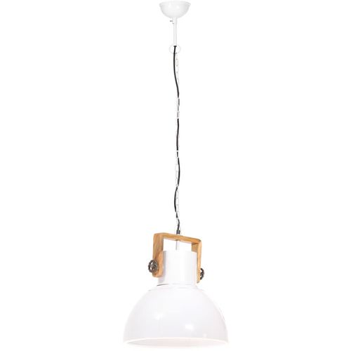 Industrijska viseća svjetiljka 25 W bijela okrugla 40 cm E27 slika 32