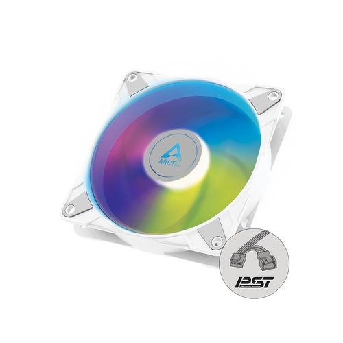 ARCTIC P12 PWM PST 120mm ventilator A-RGB beli (ACFAN00254A) slika 1