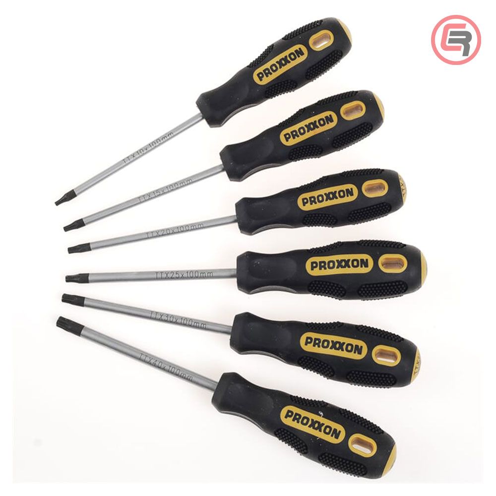 Proxxon Garnitura Torx Odvijača TTX10-TTX40 Sa Rupom / 6 dijelna - 22640 slika 2