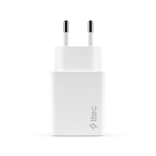 Ttec Zidni Punjač - SmartCharger PD / QC 20W - White slika 10