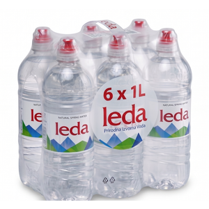 Leda Voda 1l sportski čep 6 kom