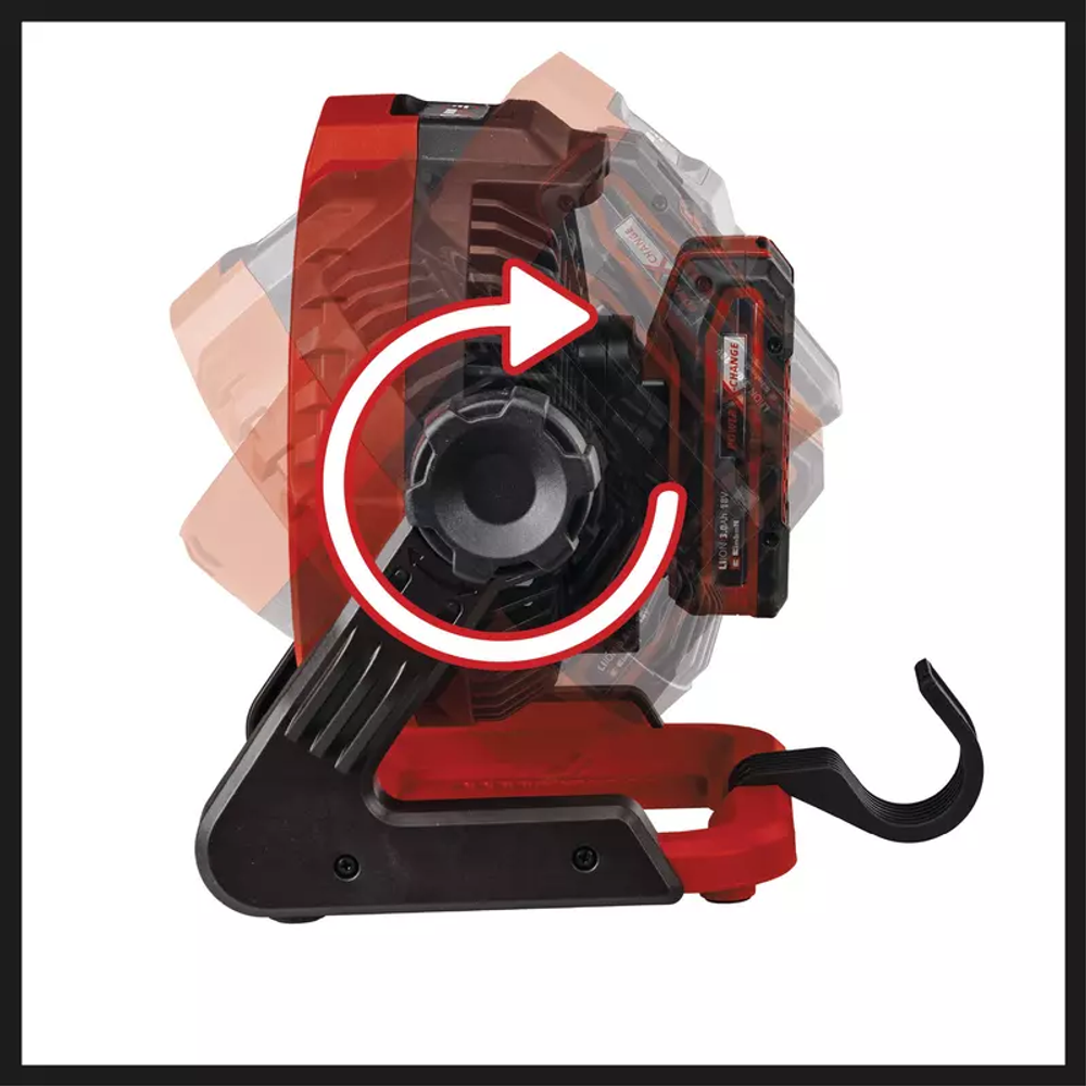 Einhell PXC Aku ventilator GE-CF 18/2200 Li-Solo slika 3