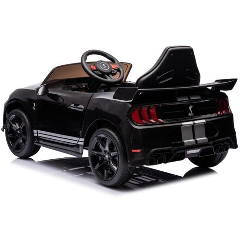 Licencirani Ford Mustang Shelby crni - auto na akumulator slika 3