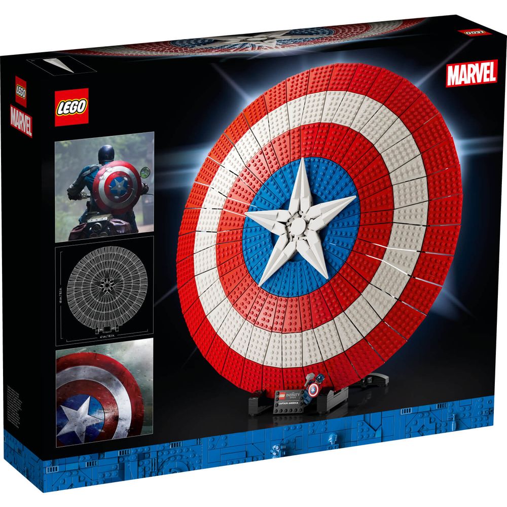 LEGO 76262 Štit Kapetana Amerike slika 6