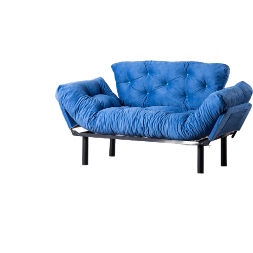 Atelier Del Sofa Dvosjed na razvlačenje NITTA plava , Nitta - Blue slika 1