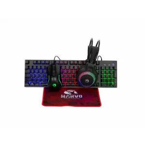 Marvo LOOT 40 CM416 Tastatura + miš + slušalice + podloga 