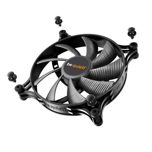 be quiet! BL087 Shadow Wings 2 140mm PWM, 900 rpm, Noise level 14.9 dB, 4-pin connector, Airflow (49.8 cfm / 85 m3/h) slika 4