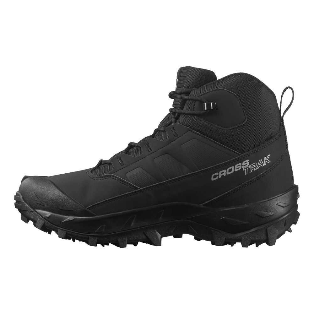 Salomon Muške gležnjerice Crosstrak Waterproof, Black/Asphalt slika 2