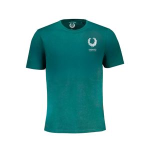 GIAN MARCO VENTURI GREEN MEN'S SHORT SLEEVED T-SHIRT