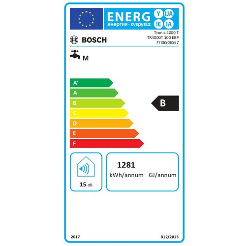 Bosch TR4000T100EBP Akumulacioni bojler zapremine 100 L, Smart slika 5