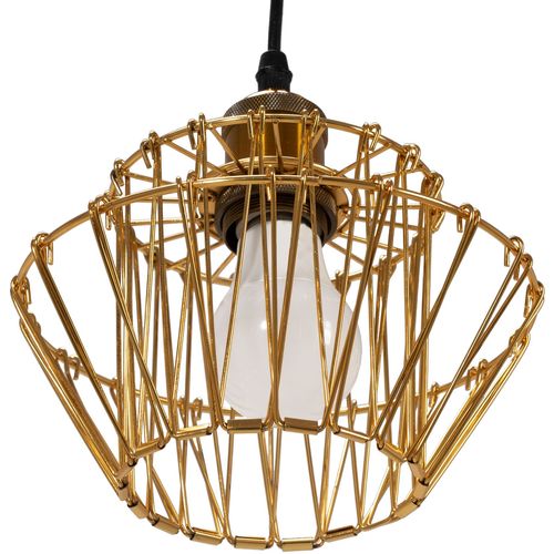 TOOLIGHT Viseća stropna svjetiljka APP942-1CP Set zlatna 36 cm slika 7
