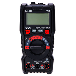 Deli TRMS digitalni multimetar CATIII 600V, EDL334302
