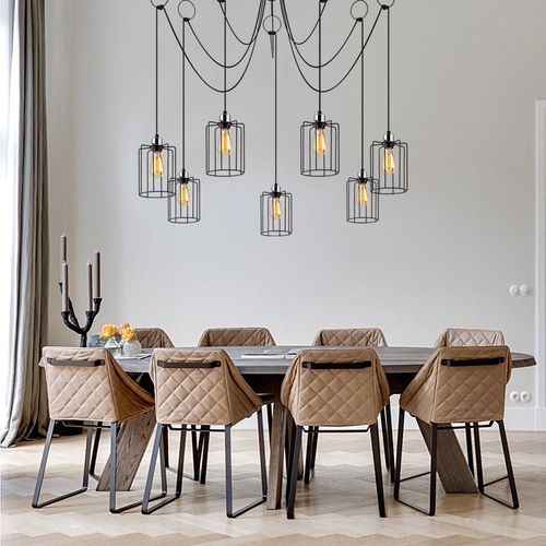 Tel - 6626 Black Chandelier slika 1