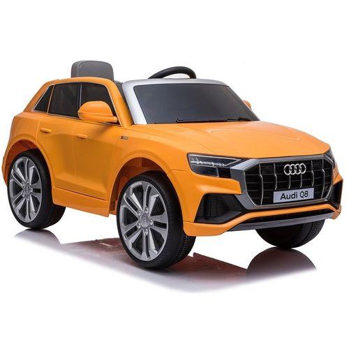 Licencirani Audi Q8 narančasti lakirani - auto na akumulator slika 1