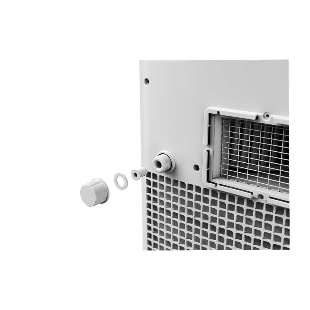Prijenosna klima Chigo 9000BTU, 2.6kW, A, R290, bijela slika 2