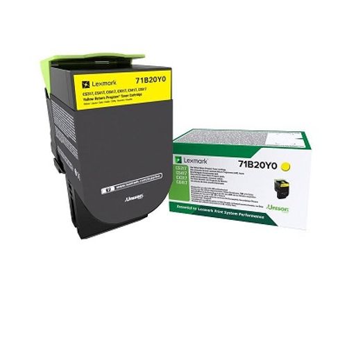 Lexmark yellow 2.3K 71B50Y0  slika 1