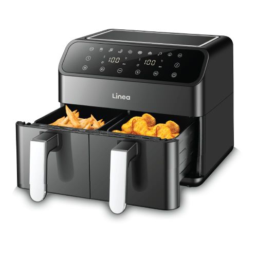 Linea LAFD-0639 Air Fryer, Friteza na vruć vazduh 2x4 l slika 2