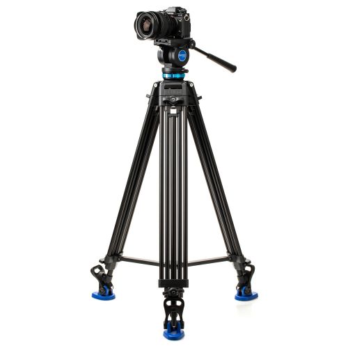 Benro KH25P Al Dual-Tube 3-sect video tripod set slika 3