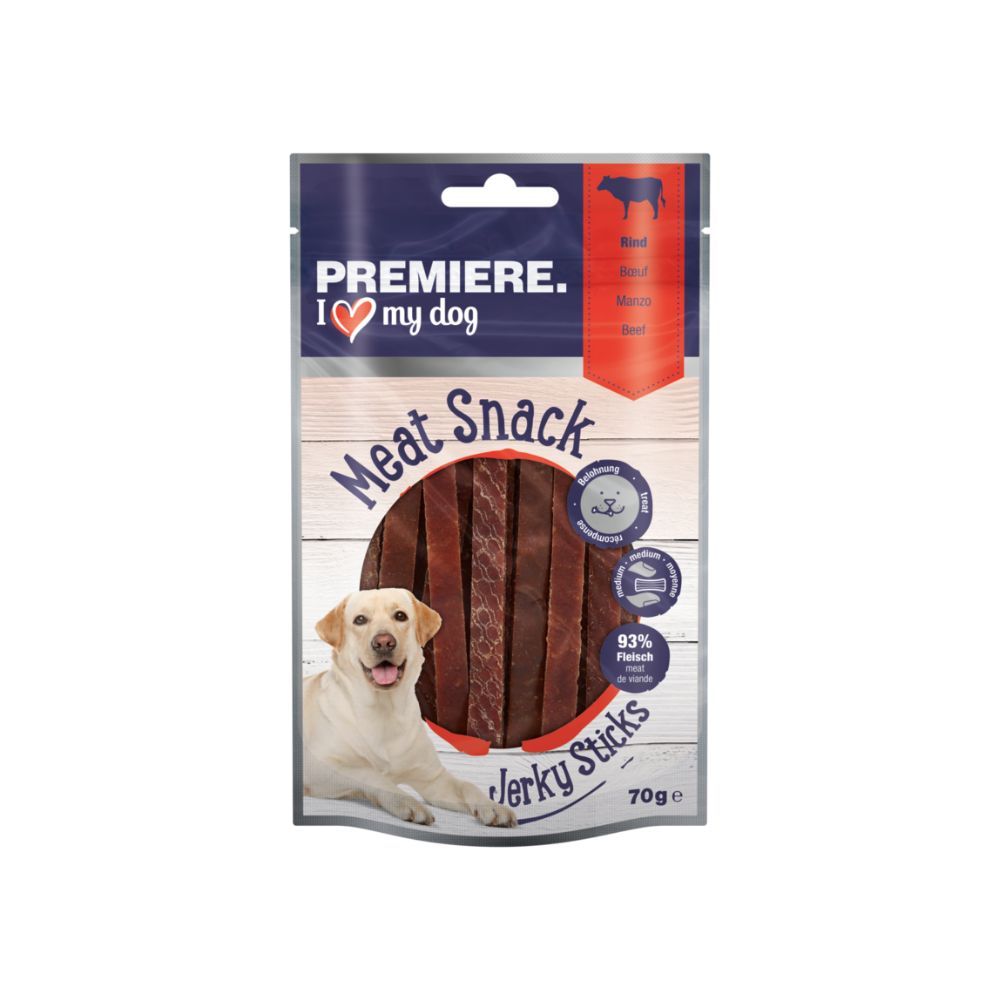 Premiere poslastica za pse Meat Snack Jerky Sticks govedina 70 g slika 1