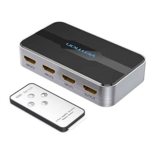 Vention 3 in 1 out HDMI 2.0 Switch Grey slika 1