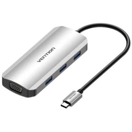 Docking station Vention TOIHB USB-C HDMI/VGA/3xUSB 3.0/PD 100W slika 1