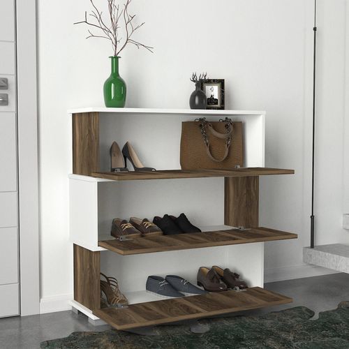 Napolyon - White, Walnut White
Walnut Shoe Cabinet slika 4