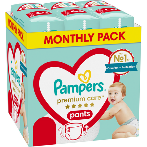 Pampers Premium Care Pants mesečno pakovanje pelena XXL slika 1