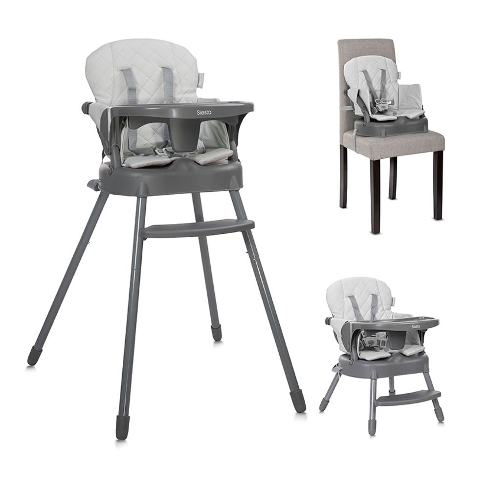 Lorelli Hranilica Siesta 3U1, Grey Leather slika 1