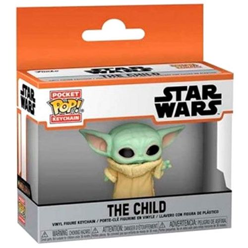 Pocket POP Privjesak za Ključeve Star Wars: The Mandalorian - Yoda The Child slika 3