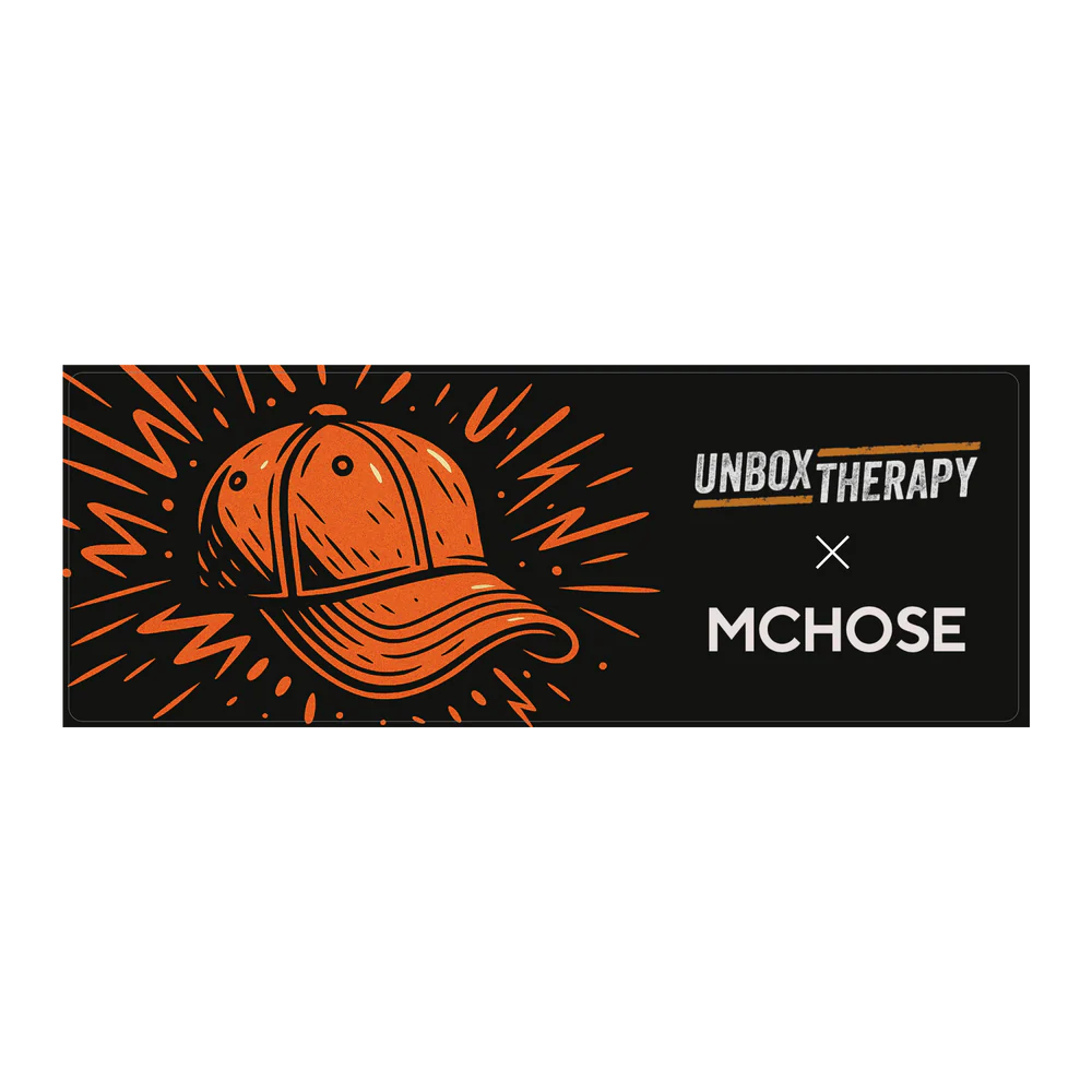 MCHOSE x Unbox Therapy Mouse Pad, Crni, HW-SBD-1 slika 1
