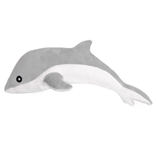 Plišana igračka delfin 70 cm - sivi slika 1